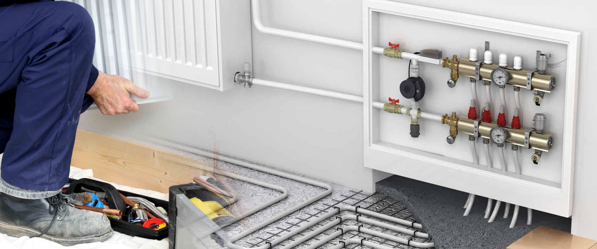 Daire içi doğalgaz tesisatı Resim